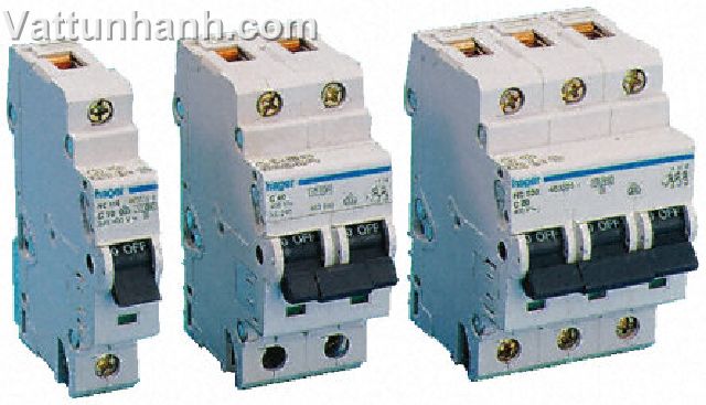 MCB,C,10kA breaking capacity,3 pole,63A