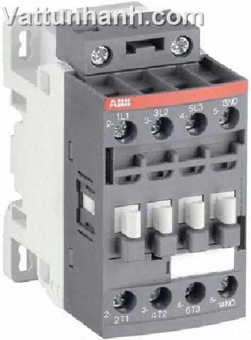 Contactor, 3 pole, 3 N/O, 4kW, 1 N/O aux, 250-500Vac/dc coil