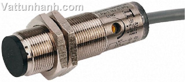 Switch, sensor, M18, direct detect, PNP, pre wired