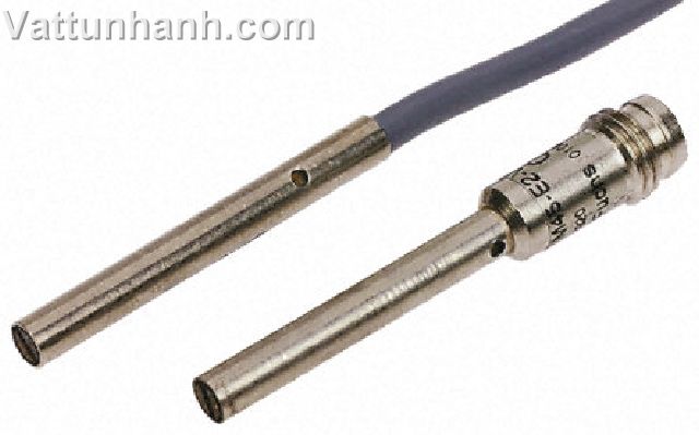 Switch, sensor, through beam, 5mm dia, connector, PNP, 250mm range