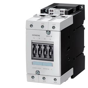 Siemens CONTACTOR AC-1 35A 220V DC 4-POLE
