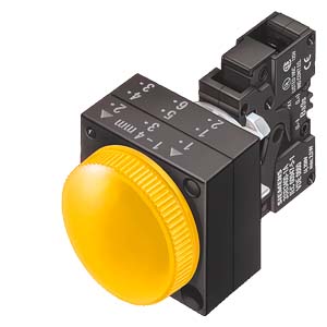 Siemens 22MM PLASTIC ROUND COMPLETE UNIT COMBINATION: