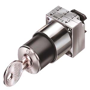 Siemens 22MM METAL ROUND ACTUATOR: CES KEY-OPER.SWITCH