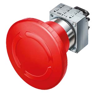 Siemens 22MM METAL ROUND ACTUATOR: MUSHR.PUSHBUTTON