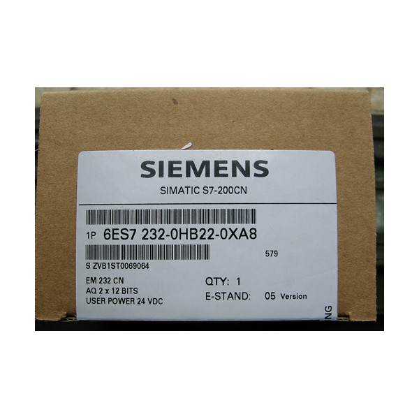 ANALOG OUTPUT EM 232 2AO 12bit - 6ES7232-0HB22-0XA8