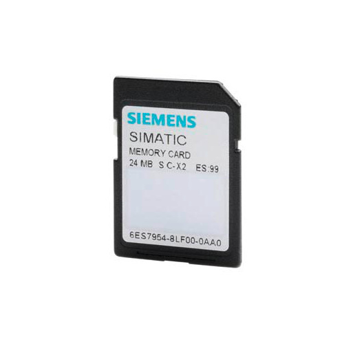 MEMORY CARD FOR S7-1200 CPU, 3, 3 V NFLASH, 24 MBYTE - 6ES7954-8LF01-0AA0