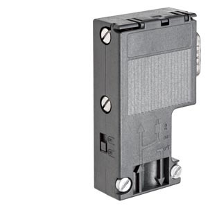 BUS CONNECTOR FOR PROFIBUS UP WITHOUT PG SOCKET - 6ES7972-0BA12-0XA0