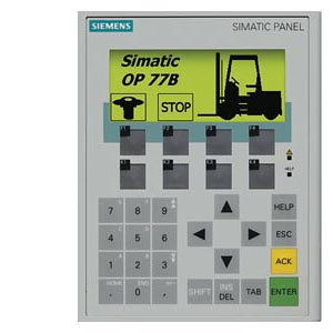 SIMATIC OPERATOR PANEL OP77B BACKLIT LC DISPLAY, 4.5&quot, - 6AV6641-0CA01-0AX1