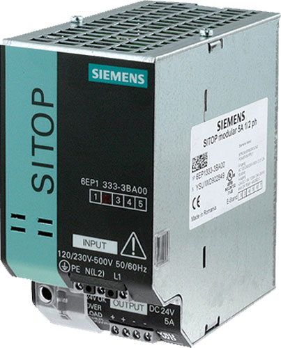SITOP MODULAR 5A STABILIZED POWER - 6EP1333-3BA00