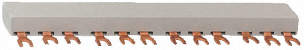Busbar, combination, 4 devices, w/o aux