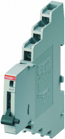 MCB, auxiliary contact, 2C/O, change over, 9mm, DIN rail, left mounting, S800