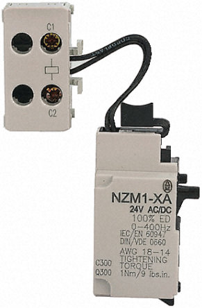 MCCB, shunt, trip, release, 380-440V