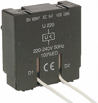 Trip, under voltage, 240V
