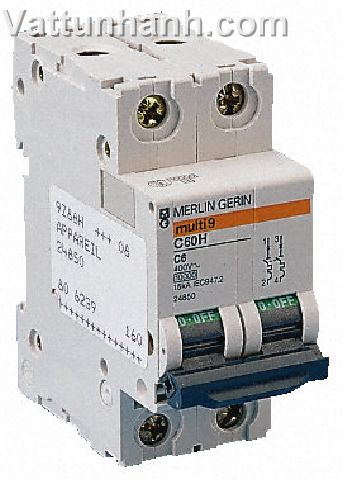 Circuit,breaker,C60H,2 poles,10A