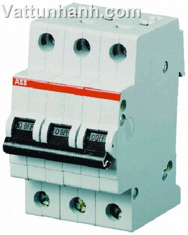 MCB,6kA,Type D characteristic,triple pole,6A