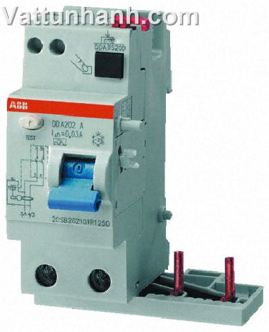 Circuit,breaker,RCD-Block,2P,A,25A,0,3A