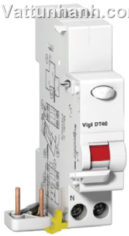 Earth leakage module,Vigi DT40,1P+N,25A