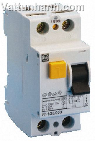RCD,modular,DIN rail mounting,63A,30mA,2 pole