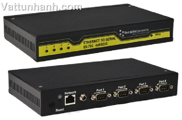 Ethernet To Serial Adapter 4 x RS232
