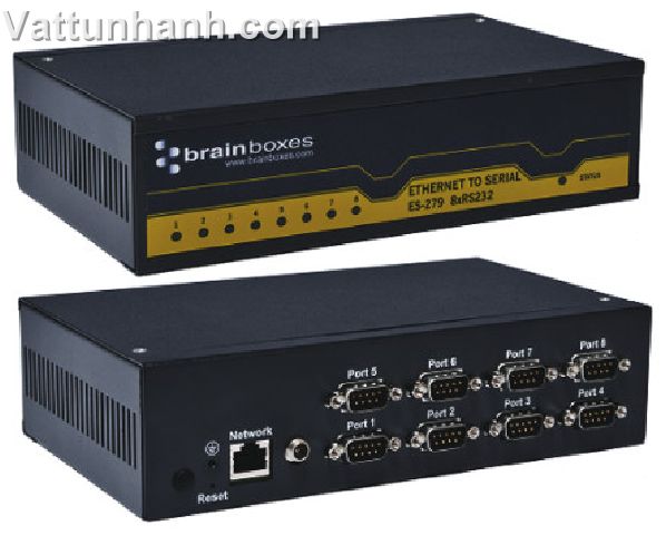 Ethernet To Serial Adapter 8 x RS232
