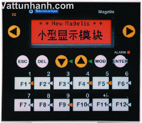 HMI,PLC,LCD,display,matrix,green,orange,red,back light,XBT-R411