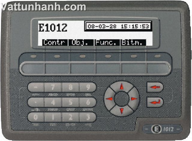 HMI, terminal,graphical operator,monochrome, with keys,RS232/422/485,E1012