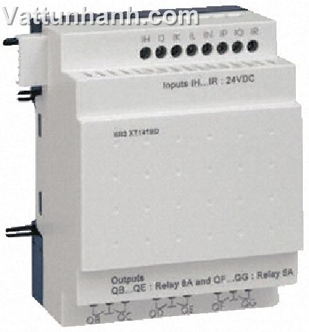Logic Module, expansion, 6 digital I/P, 4 relay O/P, 24Vac