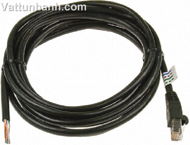 PLC, cable, RJ45 to free wire, 3m, Modbus