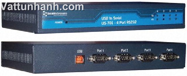 USB Serial Converter 4xRS232 1Mbaud