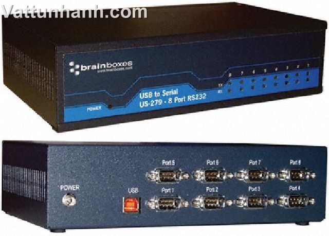 USB Serial Converter 8xRS232 1Mbaud