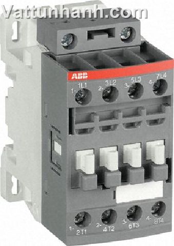 Contactor, 4 pole, 4 N/O, 4kW, 100-250Vac/dc coil