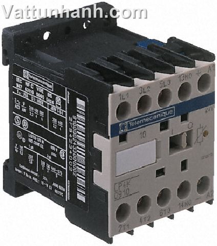Contactor, low power, k, 24Vdc, 4kW, 3NO + 1NC