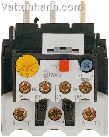 Relay, overload, ZB65, 40-57A, trip class 10A