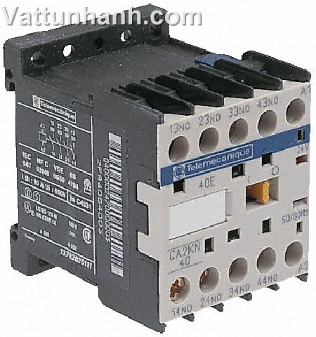 Relay, control, k, 2 N/O+2 N/C, 24Vac