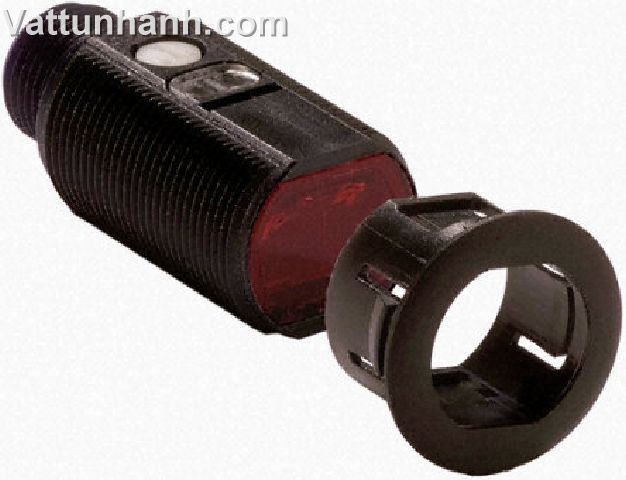 Sensor, photo-electric, easy mounting, E3FZ, M18, through beam, 15m, DC 3-wire, PNP 2m