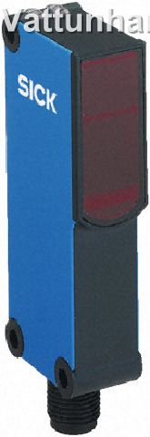 Sensor, photoelectric, switch, retro-reflective, connector, PNP output, WL18-3P430