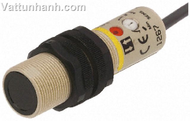 Switch, sensor, proximity, optical, retroreflective, 4 m, NPN, 2m PVC cable, E2F2