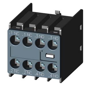 Siemens AUX. SWITCH BLOCK  2NO+2NC COND. PATHS: