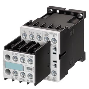 Siemens CONTACTOR AC-3 4KW/400V 2NO+2NC