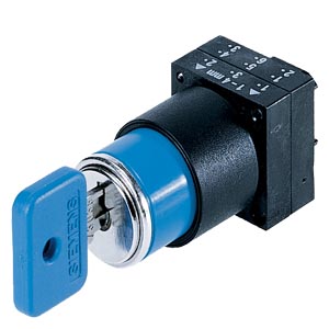 Siemens 22MM PLASTIC ROUND ACTUATOR: OMR KEY-OPER.SWITCH
