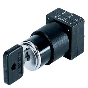 Siemens 22MM PLASTIC ROUND ACTUATOR: OMR KEY-OPER.SWITCH