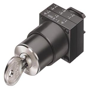Siemens 22MM PLASTIC ROUND ACTUATOR: BKS KEY-OPER.SWITCH