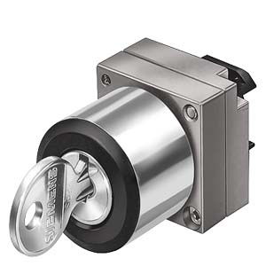 Siemens 22MM ROUND METAL ACTUATOR: RONIS LOCK
